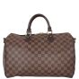 Louis Vuitton Speedy 35 Bandouliere Damier Ebene Back
