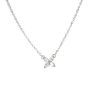 Tiffany & Co Victoria Diamond Platinum Necklace Mini Pendant