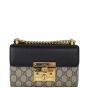 Gucci GG Supreme Padlock Small Shoulder Bag Front