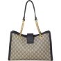 Gucci GG Supreme Padlock Tote Medium