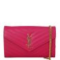 Saint Laurent Cassandre Chain Wallet