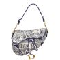Dior Saddle Bag Toile de Jouy Reverse