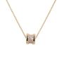 Bvlgari B.Zero1 18k Rose Gold Diamond Necklace
