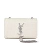 Saint Laurent Kate Tassel Chain Bag Small Croc-Embossed