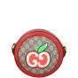 Gucci GG Supreme Apple Round Mini Shoulder Bag