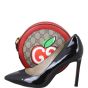 Gucci GG Supreme Apple Round Mini Shoulder Bag