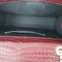 Saint Laurent Envelope Chain Bag Medium Croc-Embossed
