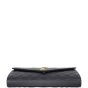 Saint Laurent Monogram Mix Matelasse Envelope Wallet on Chain