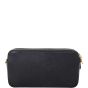 Prada Saffiano Mini Double Zip Chain Crossbody