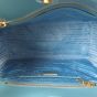 Prada Saffiano Vernice Pyramid Tote 