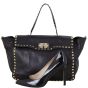 Valentino Rockstud Flap Tote 
