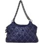 Chanel Double Stitch Chain Shoulder Bag 