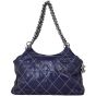 Chanel Double Stitch Chain Shoulder Bag 