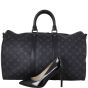 Louis Vuitton Keepall 45 Bandouliere Monogram Eclipse