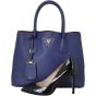 Prada Saffiano Cuir Double Bag Medium