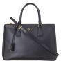 Prada Saffiano Lux Galleria Double Zip Tote Large