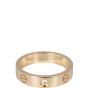 Cartier Love Wedding Band 18k Rose Gold 1 Diamond