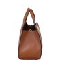 Valentino VLogo Plaque Top Handle Straw Bag