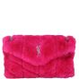 Saint Laurent Loulou Shearling Small