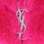 Saint Laurent Loulou Shearling Small