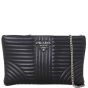 Prada Diagramme Clutch on Chain