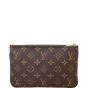 Louis Vuitton Double Zip Pochette Monogram Giant Reverse
