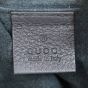 Gucci Logo Print Leather Pouch