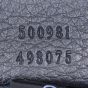 Gucci Logo Print Leather Pouch