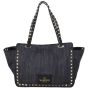 Valentino Rockstud Denim Tote Small
