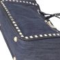 Valentino Rockstud Denim Tote Small