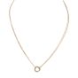 Cartier Trinity 18k Yellow, White & Rose Gold Pink Necklace