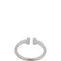 Tiffany & Co Tiffany T Wire Diamond 18k White Gold Ring