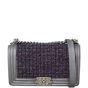 Chanel Tweed Boy Old Medium