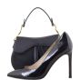 Dior Saddle Bag Mini with Embroidered Strap