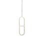 Hermes Ever Chaine d'ancre Long Sterling Silver Necklace