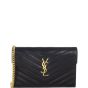 Saint Laurent Cassandre Envelope Chain Wallet