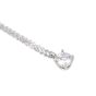 Tiffany & Co. Solitaire Diamond Platinum Pendant Necklace