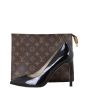 Louis Vuitton Toiletry Pouch On Chain Monogram with Bandouliere Strap