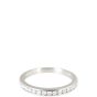 Tiffany & Co Setting Half Circle Diamond Wedding Band 2.5mm