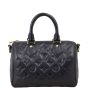 Louis Vuitton Speedy 25 Bandouliere Monogram Embossed Lambskin