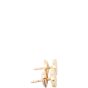 Hermes Chaine d'Ancre Diamond 18k Rose Gold Earrings