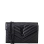 Saint Laurent Cassandre Envelope Chain Wallet
