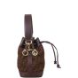 Fendi Mon Tresor Suede Mini Bucket Bag