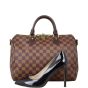 Louis Vuitton Speedy 30 Bandouliere Damier Ebene