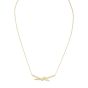 Tiffany & Co Knot Pendant 18k Yellow Gold Necklace