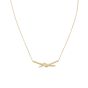 Tiffany & Co Knot Pendant 18k Yellow Gold Necklace