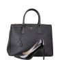 Prada Saffiano Lux Galleria Double Zip Tote Large