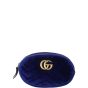 Gucci GG Marmont Matelasse Velvet Belt Bag