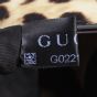 Gucci Sylvie Top Handle Medium Bag Leopard Calf Hair