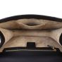 Gucci Sylvie Top Handle Medium Bag Leopard Calf Hair